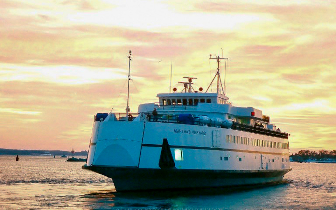 Ferry going to Martha's Vinyard