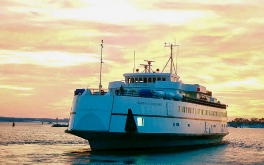 Ferry going to Martha's Vinyard